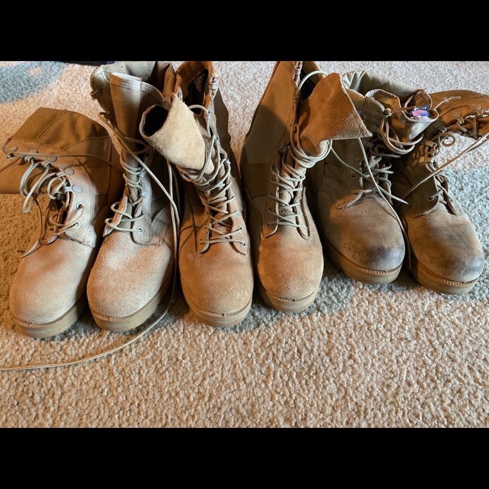 Authentic Military boots